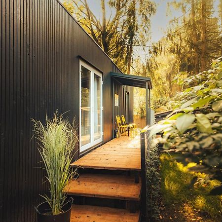 Black Cabin, Uniek Nieuw Verblijf Midden Op De Veluwe Koudhoorn Extérieur photo