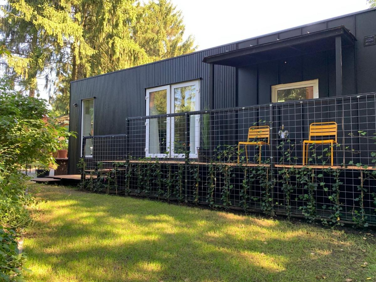 Black Cabin, Uniek Nieuw Verblijf Midden Op De Veluwe Koudhoorn Extérieur photo